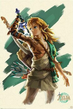 Плакат The Legend Of Zelda: Tears Of The Kingdom - Link Unleashed
