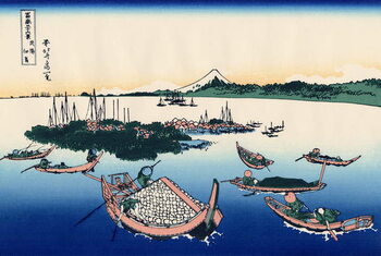 Poster Tsukada Island in the Musashi province