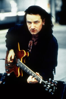 Poster U2 Rattle and Hum, le film, RATTLE AND HUM, de PhilJoanou avec Bono, 1988