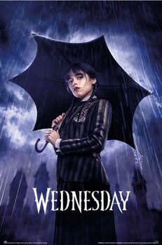 Плакат Wednesday - Umbrella