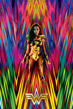 Póster Wonder Woman 1984 - Neon Static