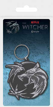 Privjesak za ključ The Witcher - Wolf Swallow Star