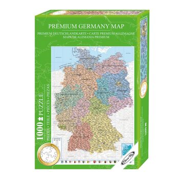 Puzzle Puzzle 1000 pcs - Germany Map