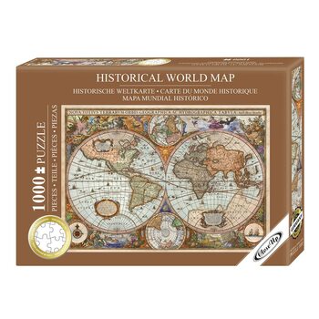 Puzle Puzzle 1000 pcs - Historical World Map