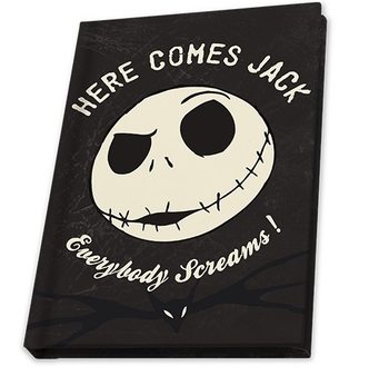 Quaderno Nightmare Before Christmas - Jack Glow In The Dark (A6)