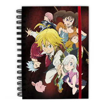 Quaderno The Seven Deadly Sins - Meliodas and the Sins