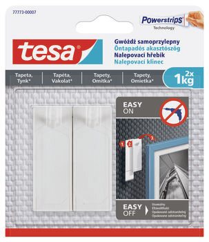 Zelfklevende haken TESA Powerstrips 1 kg (2 stuks)