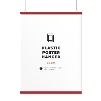 Kunststoff-Posterhalter