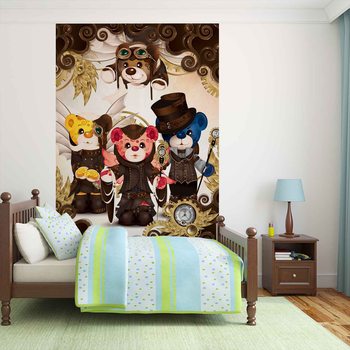 Ταπετσαρία τοιχογραφία  Rainbow Bears Care Bears