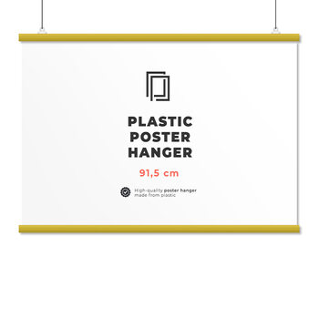 Posterhängare i plast