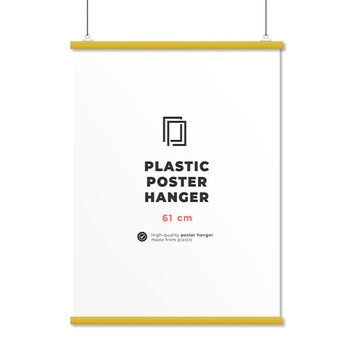 Posterhängare i plast