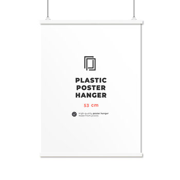 Posterhängare i plast