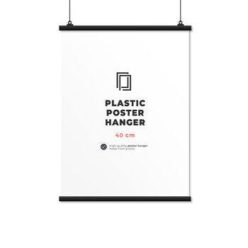 Plakatophæng i plast