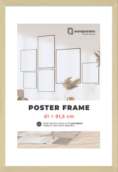 POSTERS Cadre pour poster 61×91,5 cm Or - Bois