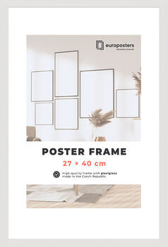 Cornice per poster XXL 100 x 140 cm cornice bianca poser gigante