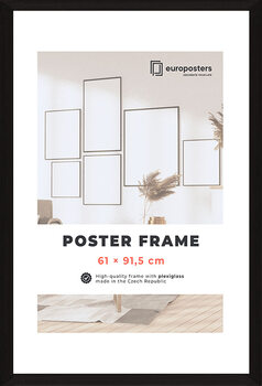 POSTERS Cornice per poster 61×91,5 cm Nero - Legno