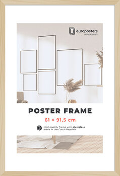 POSTERS Marco para póster 61×91,5 cm Madera natural