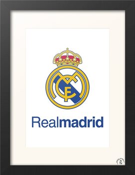 Inramad poster Real Madrid