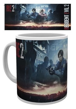 Hrnek Resident Evil 2 - City Key Art