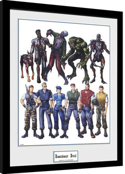 Poster enmarcado Resident Evil - Concept Art