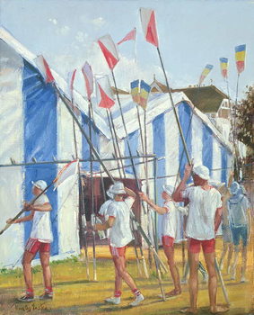 Quadro su tela Returning the Blades