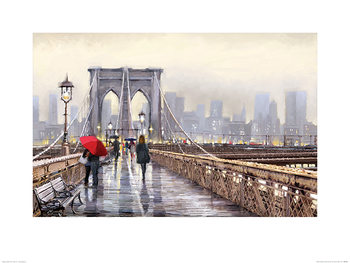 Richard Macneil - Brooklyn Bridge Festmény reprodukció
