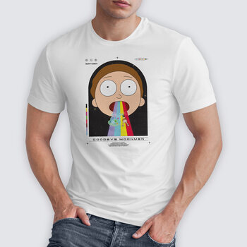 T-shirt Rick and Morty - Goodbye Moonmen