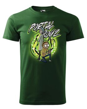 T-skjorte Rick and Morty - Portal Boys