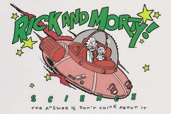 Samolepka Rick And Morty - Science