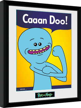 Ingelijste poster Rick & Morty - Can Do