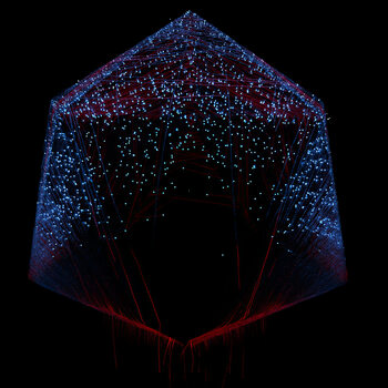 Sticker Rising Particle Cube, c.2015-2025