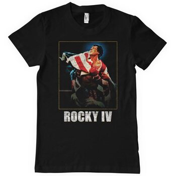 Camiseta Rocky IV - Washed Cover