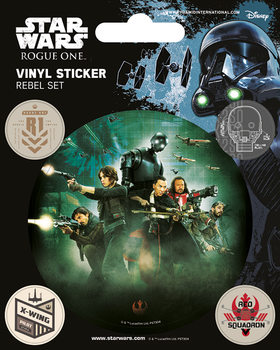 Αυτοκόλλητο βινυλίου  Rogue One: Star Wars Story - Rebel
