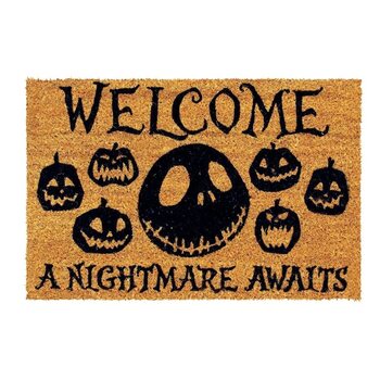 Rohožka Ukradené Vánoce Tima Burtona - A Nightmare Awaits