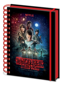 Rokovnik Stranger Things - One Sheet