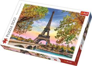 Puzzle Romantická Paříž