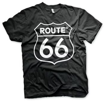 T-skjorte Route 66 - Logo