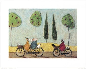 Art Print Sam Toft - A Nice Day For It