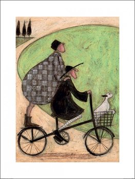 Umělecký tisk Sam Toft - Double Decker Bike