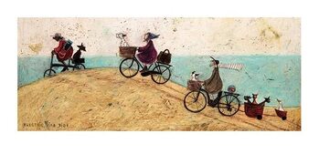 Art Print Sam Toft - Electric Bike Ride