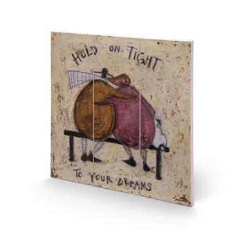 Bild auf Holz Sam Toft - Hold On Tight Ii
