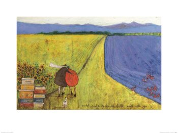 Umělecký tisk Sam Toft - I Would Walk to the End of the World With You