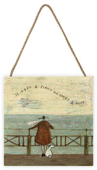 Poster su legno Sam Toft - It Ebbs & Flows And Comes & Goes...