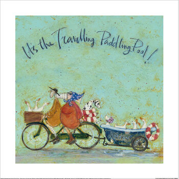 Umělecký tisk Sam Toft - It'S The Travelling Paddling Pool