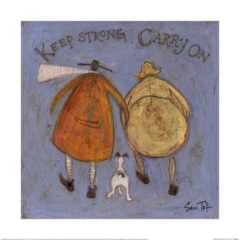 Umělecký tisk Sam Toft - Keep Strong Carry On