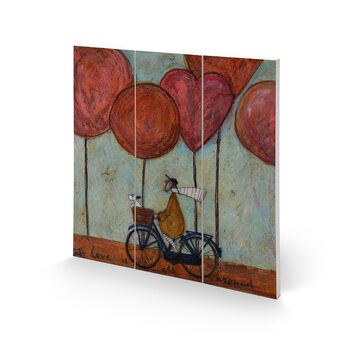 Poster su legno Sam Toft - Love Is All Around