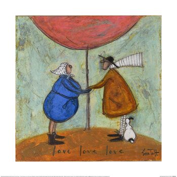 Umělecký tisk Sam Toft - Love, Love, Love