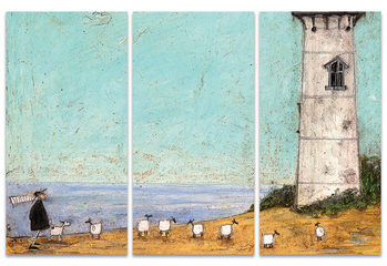Εκτύπωση καμβά  Sam Toft - Seven Sisters And A Lighthouse