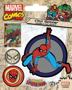 Samolepky Marvel Comics - Spider-Man Retro