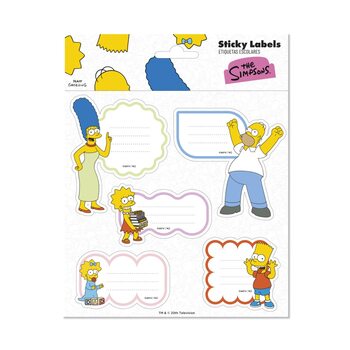 Samolepky The Simpsons - Main Characters